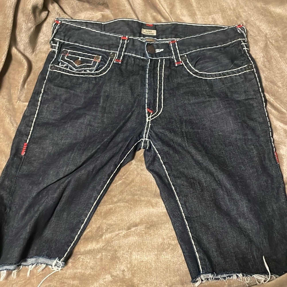 Custom True Religion Jorts.